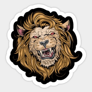 Wild Lion King ! Sticker